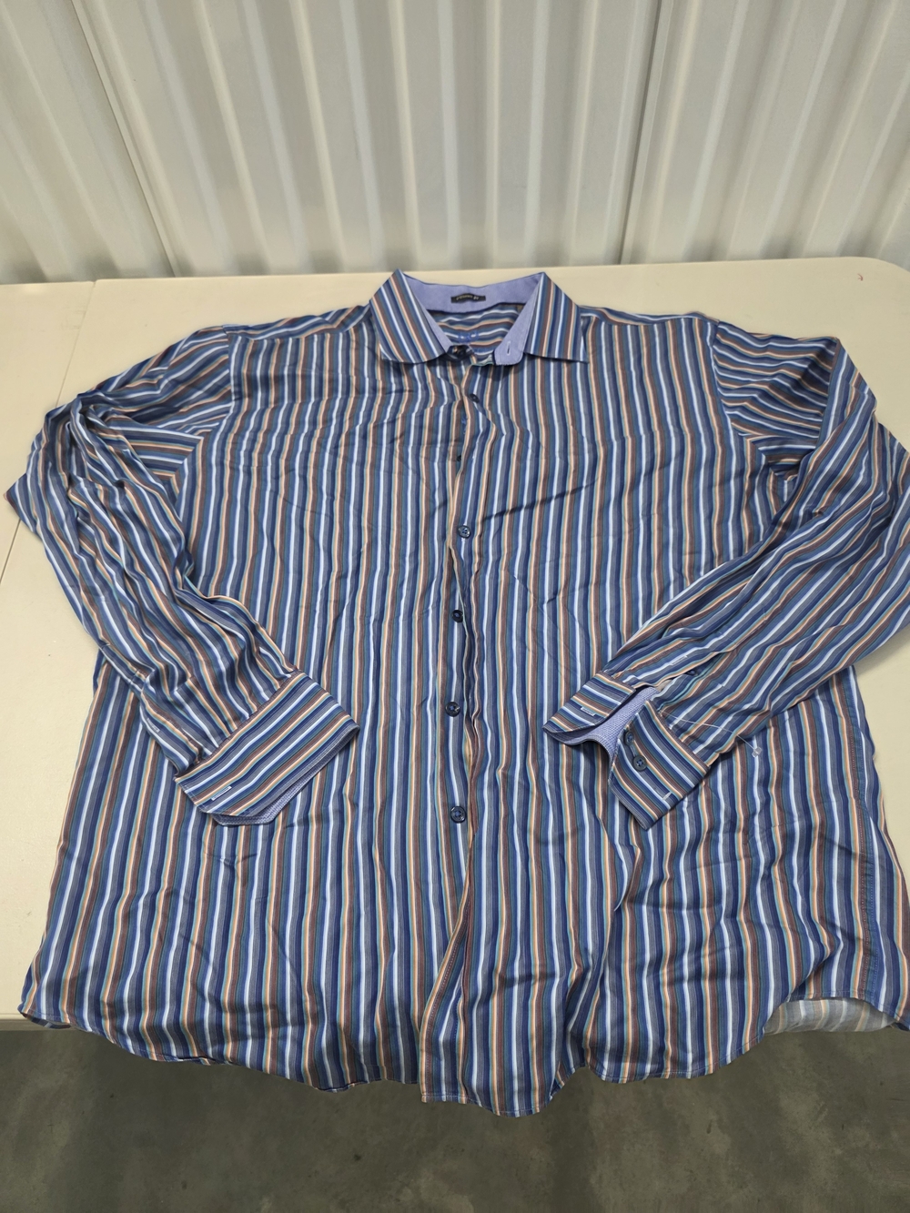 Bugatchi Uomo Classic Fit Button Down Shirt Men's Size XL